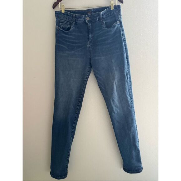 Kut From The Kloth Straight Leg Jeans Medium Wash  Women’s Size 14L Long/Tall - Picture 1 of 10